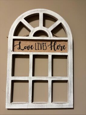 Wall Decor “Love Lives Here”
